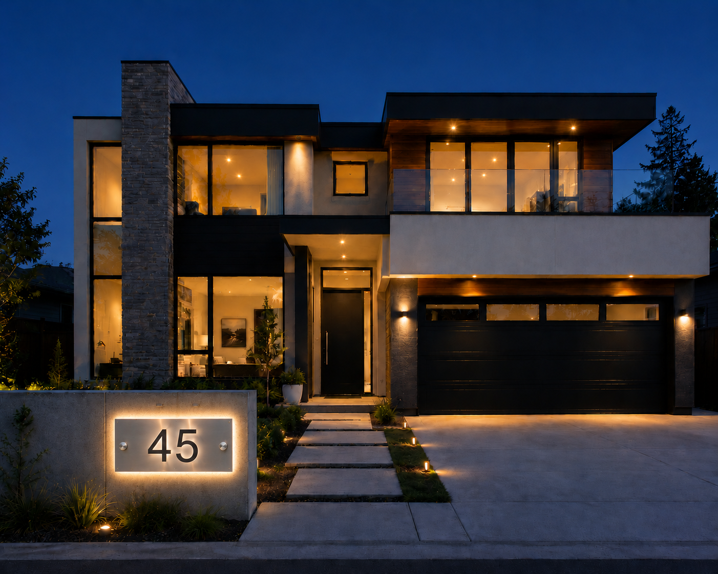 House Number Signs